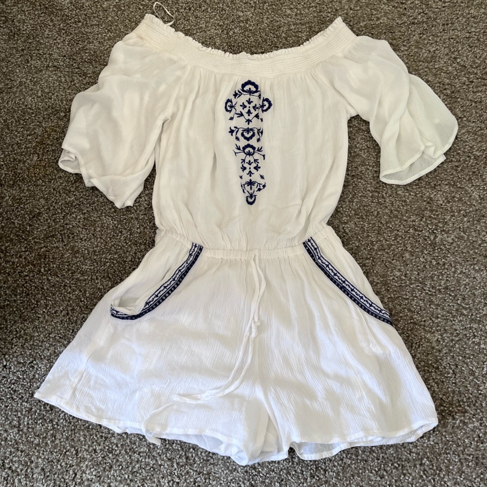 White romper